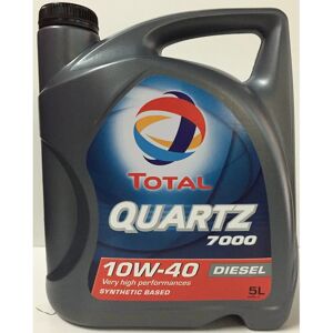 TOTAL Quartz 7000 Diesel 10W-40 - 5 l - Publicité TOTAL Quartz 7000 Diesel 10W-40 - 5 l - Publicité