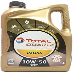 TotalEnergies Quartz Racing 10W-50 - Huile moteur - Publicité TotalEnergies Quartz Racing 10W-50 - Huile moteur - Publicité
