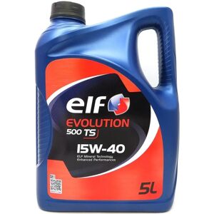 Huile moteur Elf Evolution 500 TS 15W-40 - Voiture - Publicité Huile moteur Elf Evolution 500 TS 15W-40 - Voiture - Publicité
