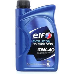 Elf Evolution 700 Turbo Diesel 10W-40 - Huile moteur - Publicité Elf Evolution 700 Turbo Diesel 10W-40 - Huile moteur - Publicité