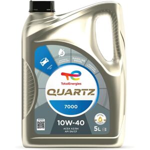 Huile moteur TotalEnergies Quartz 7000 10W-40 - Partiellement synthétique - Publicité Huile moteur TotalEnergies Quartz 7000 10W-40 - Partiellement synthétique - Publicité