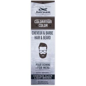 Tinte semipermanente Hairgum Castaño Claro para pelo y barba - Tipo de cabello Tinte semipermanente Hairgum Castaño Claro para pelo y barba - Tipo de cabello