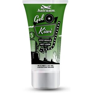 Gel effet mouillé Kiwi Hairgum - 40g - Publicité Gel effet mouillé Kiwi Hairgum - 40g - Publicité
