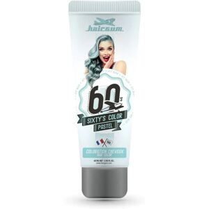 Coloration Semi-permanente Hairgum Sixty's Color Icy Blue - Publicité Coloration Semi-permanente Hairgum Sixty's Color Icy Blue - Publicité