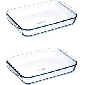 Ô Cuisine Rechthoekige Glazen Bakvorm - 39x24cm - 3L Ô Cuisine Rechthoekige Glazen Bakvorm - 39x24cm - 3L