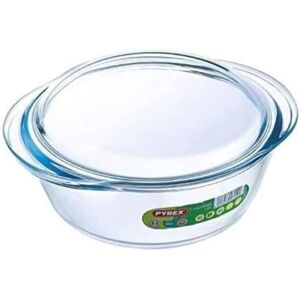 Pyrex Essentials 1.6L Glass Casserole - High Resistance Pyrex Essentials 1.6L Glass Casserole - High Resistance