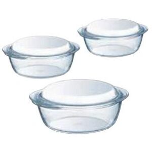 Pyrex 912S637 Pan Set - Ovenproof Glass Cookware Pyrex 912S637 Pan Set - Ovenproof Glass Cookware