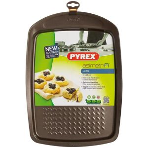 Plaque de cuisson Pyrex AsimetriA en métal - Antiadhésif, 33x25cm - Publicité Plaque de cuisson Pyrex AsimetriA en métal - Antiadhésif, 33x25cm - Publicité