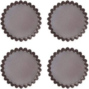 Ensemble de 4 tartelettes Pyrex Asimetria Marron - Publicité Ensemble de 4 tartelettes Pyrex Asimetria Marron - Publicité