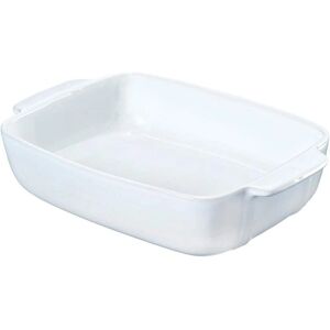 Pyrex Signature Ceramic Rectangular Roaster with Grips - Oven Dish Pyrex Signature Ceramic Rectangular Roaster with Grips - Oven Dish