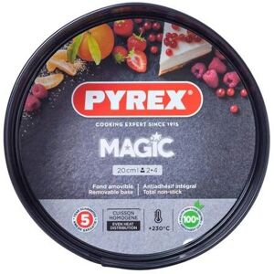 Pyrex Svart 20cm Springform - Non-Stick, Kolstål Pyrex Svart 20cm Springform - Non-Stick, Kolstål