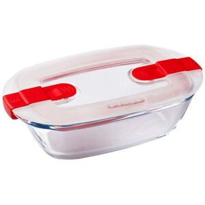 Pyrex 2.5L Rectangular Glass Food Container - Cook & Heat Pyrex 2.5L Rectangular Glass Food Container - Cook & Heat