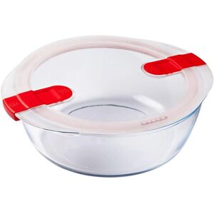 Recipiente redondo Pyrex Cook & Heat - 2.3L, Apto para microondas Recipiente redondo Pyrex Cook & Heat - 2.3L, Apto para microondas