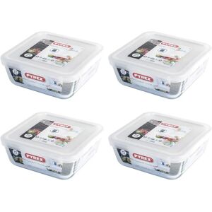 Pyrex White Square Food Container 0.85L - Food Storage & Prep Pyrex White Square Food Container 0.85L - Food Storage & Prep
