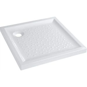 Geberit Bastia Bac à Douche - 90x90 cm en Céramique Plat Geberit Bastia Bac à Douche - 90x90 cm en Céramique Plat