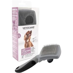 Vetocanis Dog Grooming Brush - Self-cleaning, Retractable Handle, Gentle for Long Coat Vetocanis Dog Grooming Brush - Self-cleaning, Retractable Handle, Gentle for Long Coat