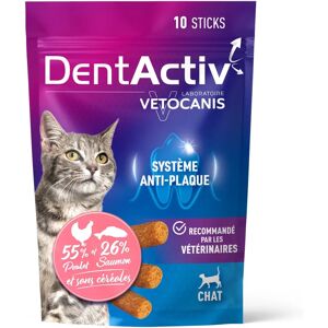 VETOCANIS DentActiv Modèle - Friandises d'hygiène pour chats - Publicité VETOCANIS DentActiv Modèle - Friandises d'hygiène pour chats - Publicité