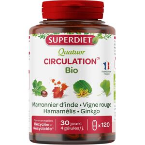 Super Diet Marronnier d’Inde - Soutien Circulatoire - 120 gélules - Publicité Super Diet Marronnier d’Inde - Soutien Circulatoire - 120 gélules - Publicité