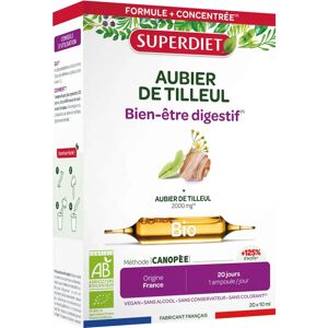 Super Diet Aubier de Tilleul Bio - 20 Ampoules - Publicité Super Diet Aubier de Tilleul Bio - 20 Ampoules - Publicité
