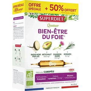 Superdiet Chardon-Marie Digestion Bio - 20 Ampoules - Support Hépatique Organique - Publicité Superdiet Chardon-Marie Digestion Bio - 20 Ampoules - Support Hépatique Organique - Publicité