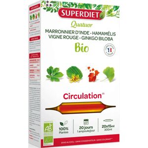 Super Diet Quatuor Circulation Bio - Complément Alimentaire - Publicité Super Diet Quatuor Circulation Bio - Complément Alimentaire - Publicité