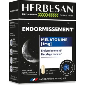 Herbesan Noctaphyt Mélatonine 1mg - Sommeil & Décalage Horaire - Publicité Herbesan Noctaphyt Mélatonine 1mg - Sommeil & Décalage Horaire - Publicité