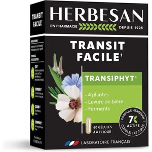 Herbesan Transiphyt - Support digestif - 60 gélules - Publicité Herbesan Transiphyt - Support digestif - 60 gélules - Publicité