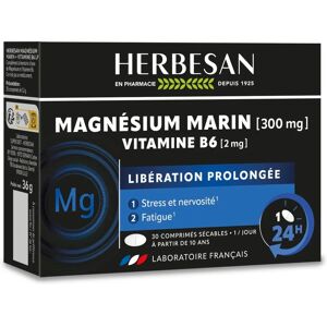 Herbesan Magnésium B6 Soulagement du Stress - Suppléments - Publicité Herbesan Magnésium B6 Soulagement du Stress - Suppléments - Publicité
