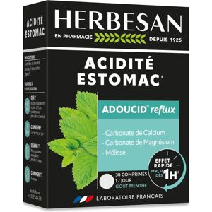 Herbesan Comprimés Menthe à Mâcher - Soutien Digestif - 30 pcs - Publicité Herbesan Comprimés Menthe à Mâcher - Soutien Digestif - 30 pcs - Publicité