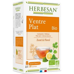 Infusion Biologique Ventre Plat Herbesan - 20 sachets 1,5g - Publicité Infusion Biologique Ventre Plat Herbesan - 20 sachets 1,5g - Publicité