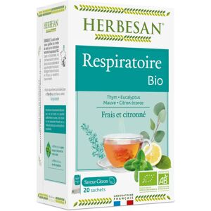 Herbesan Infusion Respiratoire Bio Citron Thym - Tisane Bio - Publicité Herbesan Infusion Respiratoire Bio Citron Thym - Tisane Bio - Publicité