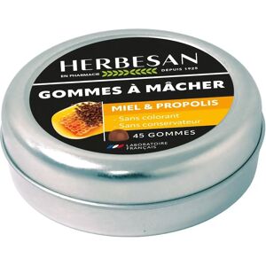 Herbesan Gommes Miel et Propolis 45 pièces - Gommes - Publicité Herbesan Gommes Miel et Propolis 45 pièces - Gommes - Publicité
