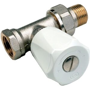 Vanne de radiateur COMAP - Finition nickelée - 3/4'' - Thermostatible - Publicité Vanne de radiateur COMAP - Finition nickelée - 3/4'' - Thermostatible - Publicité