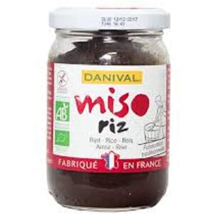 Miso de arroz integral orgánico Danival - Fermentación larga - Versátil Miso de arroz integral orgánico Danival - Fermentación larga - Versátil