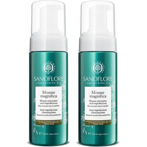 Sanoflore Magnifica Mousse Organique Anti-Acné - 150ml - Publicité Sanoflore Magnifica Mousse Organique Anti-Acné - 150ml - Publicité