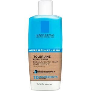 Démaquillant Yeux Waterproof La Roche-Posay Toleriane Respectissime - Démaquillant - Publicité Démaquillant Yeux Waterproof La Roche-Posay Toleriane Respectissime - Démaquillant - Publicité
