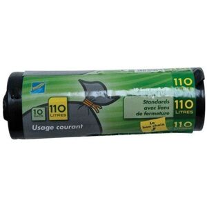 Elbe Sac à Ordures - 110L - 70x110cm - Pack de 10 - Publicité Elbe Sac à Ordures - 110L - 70x110cm - Pack de 10 - Publicité
