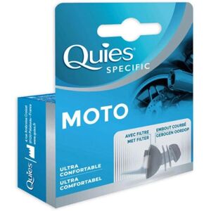 Protection auditive moto Quies - Bouchons réutilisables Protection auditive moto Quies - Bouchons réutilisables