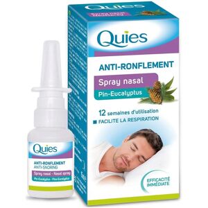 Spray nasal anti ronflement Quies - 15ml - Publicité Spray nasal anti ronflement Quies - 15ml - Publicité