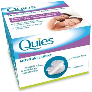 Quies Orthèse d’Avancée Mandibulaire Anti-Ronflement - Orthèse - Publicité Quies Orthèse d’Avancée Mandibulaire Anti-Ronflement - Orthèse - Publicité