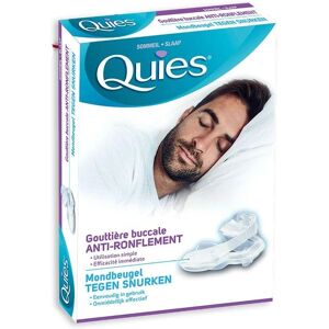 Gouttière buccale anti-ronflement Quies - Ajustable, Confortable, Sommeil réparateur - Publicité Gouttière buccale anti-ronflement Quies - Ajustable, Confortable, Sommeil réparateur - Publicité