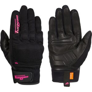 Gants de moto Furygan Jet D3o - Rose/Noir - Protection contre les chocs - Publicité Gants de moto Furygan Jet D3o - Rose/Noir - Protection contre les chocs - Publicité