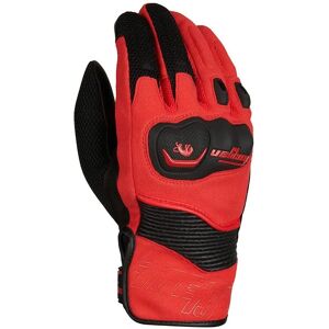 Furygan Dust D3O Motorradhandschoenen - Zwart Rood - 2XL Furygan Dust D3O Motorradhandschoenen - Zwart Rood - 2XL