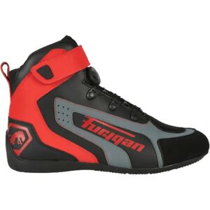 Furygan V4 Easy D3O - Zapatos de Moto Impermeables Negro Rojo Furygan V4 Easy D3O - Zapatos de Moto Impermeables Negro Rojo
