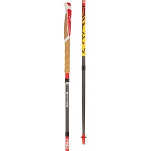 Bâton de trail TSL Trail Carbon 4 Cork Cross Orange - Randonnée - Publicité Bâton de trail TSL Trail Carbon 4 Cork Cross Orange - Randonnée - Publicité