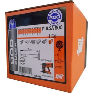 Clous Spit HC6 22mm avec Gaz - Fixation en Béton et Acier Clous Spit HC6 22mm avec Gaz - Fixation en Béton et Acier