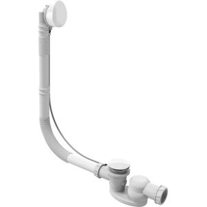 Jacob Delafon - Système de vidange de baignoire ajustable - Blanc, gris - Design ergonomique - Publicité Jacob Delafon - Système de vidange de baignoire ajustable - Blanc, gris - Design ergonomique - Publicité