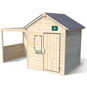Cabane Enfant avec Pergola Soulet - Bois Naturel - 140x120x145 cm - Jardin d'Enfants - Publicité Cabane Enfant avec Pergola Soulet - Bois Naturel - 140x120x145 cm - Jardin d'Enfants - Publicité