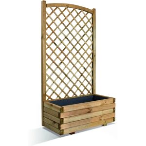 Jardipolys Lierre Arc 80 Bac à fleurs - Jardinière rectangulaire - Publicité Jardipolys Lierre Arc 80 Bac à fleurs - Jardinière rectangulaire - Publicité