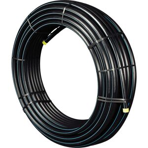 Tube HDPE Polypipe - 50m, 20mm, Bleu/Noir - Eau Potable - Publicité Tube HDPE Polypipe - 50m, 20mm, Bleu/Noir - Eau Potable - Publicité